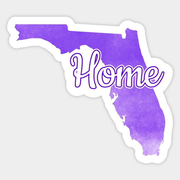 Florida Logo Sticker by Kelly Louise Art